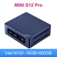 thumbnail image 3 of Beelink Mini S12 Inte 12th Gen N95 8G256G Mini S12 Pro N100 Mini PC DDR4 16GB 500GB SSD computadora de escritorio para juegos VS T8 Pro, 3 of 5