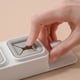 thumbnail image 3 of Inteprter Gancho de montaje en pared gris para baño, práctico soporte autoadhesivo para toallas de té, amplia aplicación Premium Almacenamiento y organización del hogar Blanco, 3 of 6