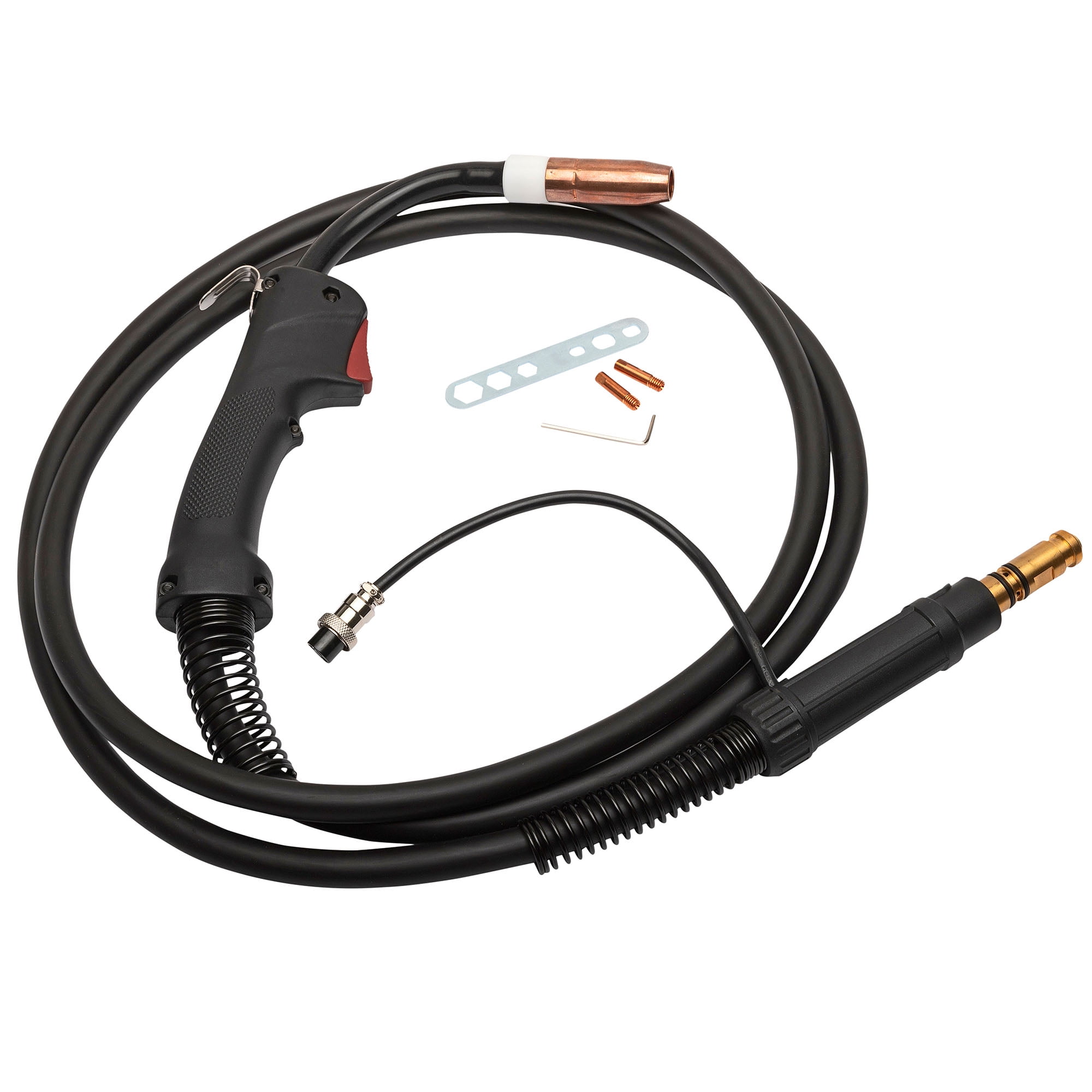 LOTOS MIG225 6-in-1 Multi-Process Welder - MIG, Flux Core, Stick, Lift TIG, Spot, Aluminum (with Spool Gun), 120/240V