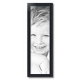 thumbnail image 2 of ArtToFrames 8" x 27" Black Satin Picture Frame, 8x27 inch Black MDF Poster Frame (WOM-5180), 2 of 8