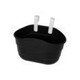 thumbnail image 1 of Bike Front Basket Detachable Adjustable Adjustable Camping Front Handlebar Poses Black, 1 of 8