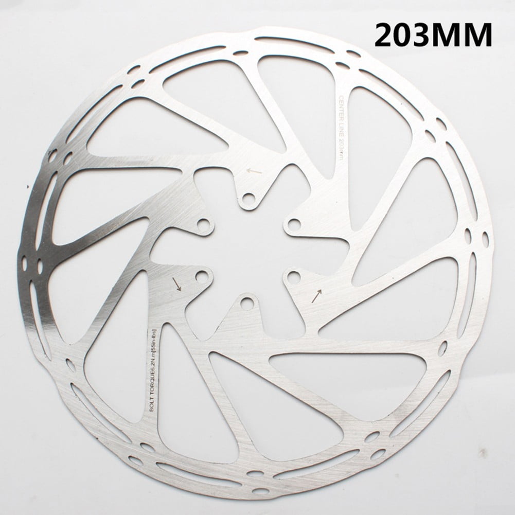 Mechanical Disc Brake Calipers MTB Bike 160/180/203mm Disc Brake 6 Bolts Rotor 