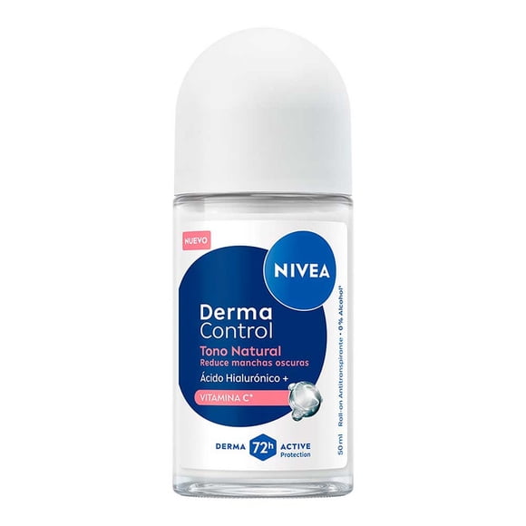 Nivea Deo Mujer Derma Control Tono Natural Roll on 50ml