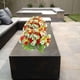 thumbnail image 5 of 4 UNIDS Artificial Mini Daisy Flores Ramos 28 Cabezas Arreglos de Seda Nupcial Hogar DIY Jardín Oficina Mesa de Comedor Decoración de La Boda Rojo oso de fresa  Juguete, 5 of 5