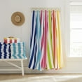 thumbnail image 4 of 6 Pack Cabana Stripe Beach Towels, 100% Cotton, Assorted Colors, 28 in x 60 in, 4 of 6