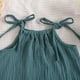 thumbnail image 5 of Odeerbi 6M-4Y Niñas Conjuntos de Verano Camisola Algodón Tops Pantalones Cortos Conjunto de Dos Piezas, 5 of 8