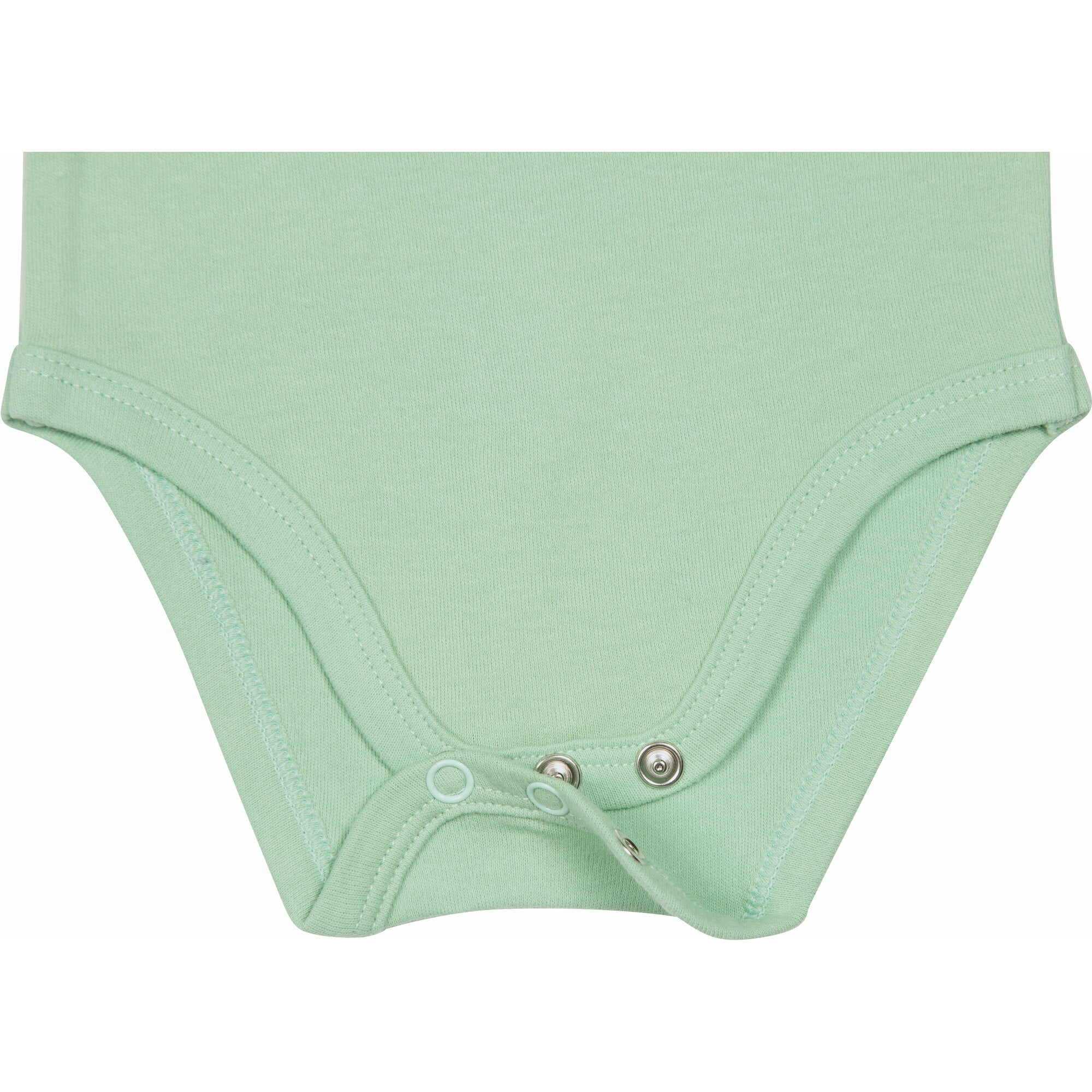 Pavilion Gift Company - Fox - 12-24 Months Green Onesie