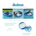 thumbnail image 5 of Piscina flotante inflable para mascotas con forma de caramelo, tamaño grande, hasta 45 kg, 5 of 5