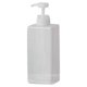 thumbnail image 1 of Botella rellenable de 450 ml para baño, dispensador de espuma de jabón líquido, para champú, gel de ducha, cosmético, bomba manual, 1 of 8