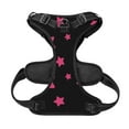 thumbnail image 5 of XMXY No Pull Dog Harness, Stars Art Pattern Adjustable Reflective Pet Harness with Oxford Vest, X-Large Size, 5 of 9