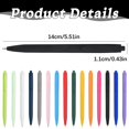 thumbnail image 4 of Clearance Retractable Silent Gel Pens, Medium Point (0.5mm), Quick Dry Gel Ink Pens for Home, Office, Journaling, Writing, Note-Taking, Teacher Supplies, 5ml, 4 of 5