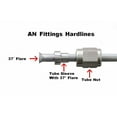 thumbnail image 2 of JEGS 100386 Tube Nut -4 AN Fits 1/4 in. O.D. Hardline Tube Requires Tube Sleeves, 2 of 3