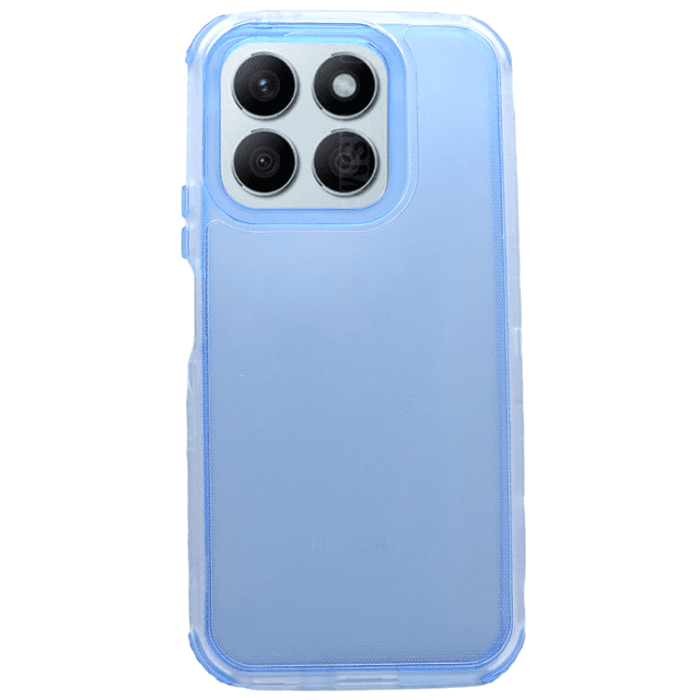 Funda de Uso Rudo Cely Vesmir 360 Humo Para Honor X8b Azul Más 2 Micas de pantalla