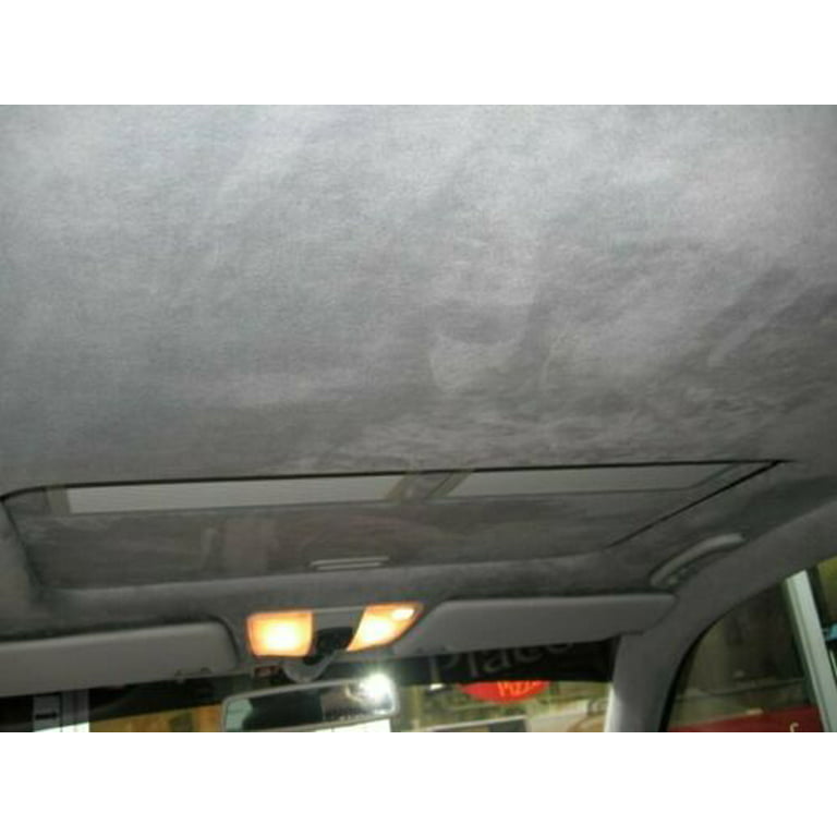 Suede Headliner Fabric Black Replace Material For Acura CL CSX EL RL RSX TL  TSX