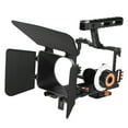 thumbnail image 1 of Andoer C500 Aluminum Alloy Video Cage Rig Kit Film Making System w/ Matte Box + Follow Focus + Handle + 15mm Rod for GH4 Replacement for Sony A7SA7A7RA7RIIA7SIIA7IV Mirrorless Orange, 1 of 7