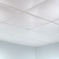 thumbnail image 5 of FASÄDE Flat Decorative Vinyl 2ft x 2ft Lay in Ceiling Panel in Matte White (5 Pack), 5 of 5