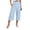 Light Blue, variant on Women's High Waist Casual Pants with Pockets Effortless Everyday Trousers Clean Finish Comfortable Wear S Black