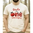 thumbnail image 5 of Uncle of the One Little Ladybug Shirt for Men Girls 1st Birthday Matching Family Party Tee Natural Shirt Adult Medium, 5 of 7