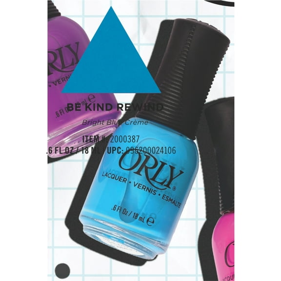Orly Nail Lacquer Be Kind Rewind .6fl oz/18ml #2000387
