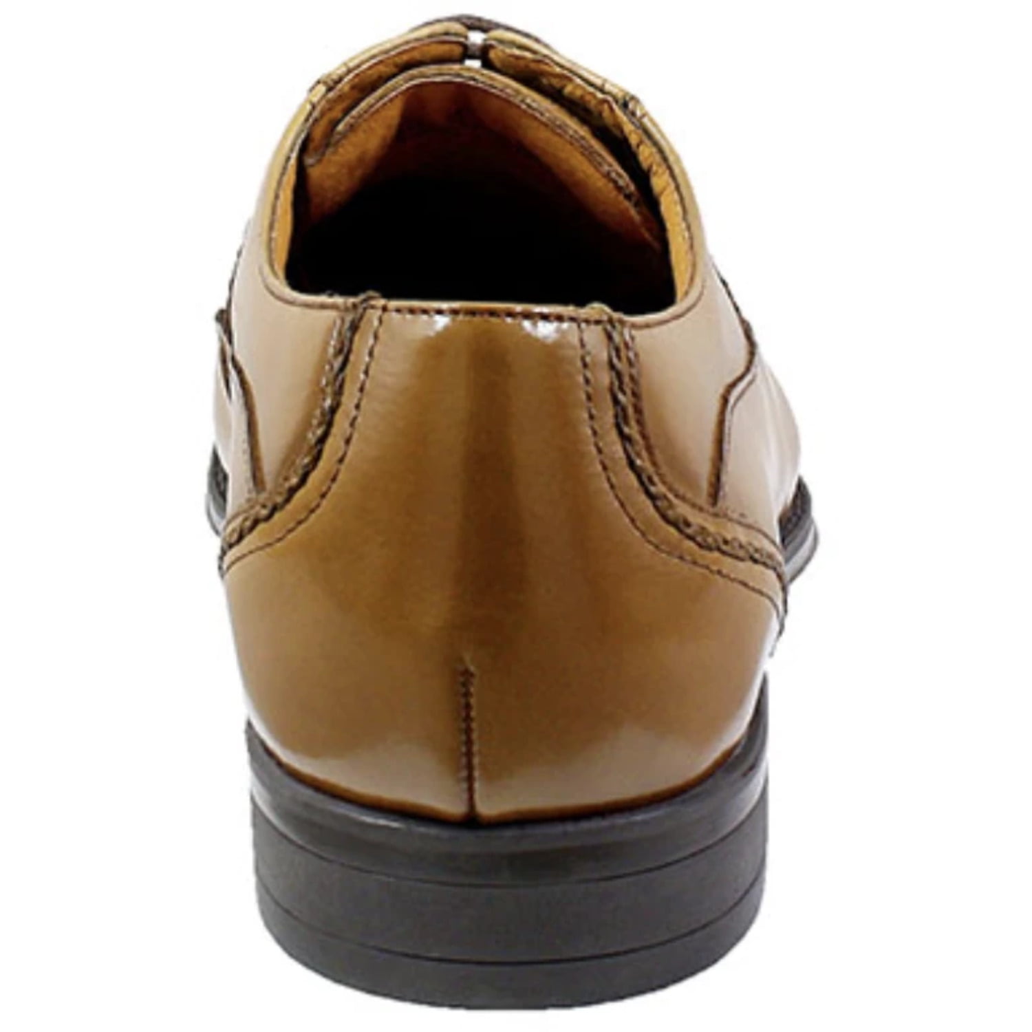 Stacy Adams Men's Powell Oxfords Tan Leather Cap Toe Dress Shoes 25246-240 