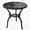 Black, variant on Riedhoff Outdoor Patio Dining Table with 1.85 inch Umbrella Hole, 23.2 x 23.2 x 26", Cast Aluminum, Bronze