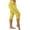 1-Yellow, variant on qelini Womens Pink Cropped Trousers Plus Size Labor Day Yoga Pants Slim Fitting High Elastic Waisted Capris Pull on Pants Basic Edition Fashion Lightweight and Green S