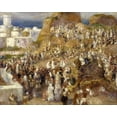 thumbnail image 2 of Renoir, Pierre-Auguste 32x26 White Modern Wood Framed Museum Art Print Titled - The Mosque, 2 of 4