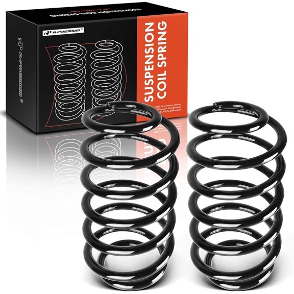 A-Premium 2PCS Rear Suspension Coil Spring Set Compatible with Jeep Grand Cherokee 1999 2000 2001 2002 2003 2004, 4WD, RWD