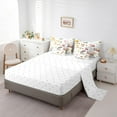 thumbnail image 5 of jejeloiu Cute Cattle Sheep Twin Bedding Sets 7-Piece,Farm Animal Bedding Comforter Set,Rustic Farmhouse Cabin Sheet Sets For Boys Girls,Ultra Soft Home Decor, 5 of 8