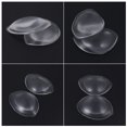 thumbnail image 4 of 2 almohadillas de silicona para el pecho, inserto de silicona, almohadilla invisible para sujetador (abulón transparente), 4 of 5