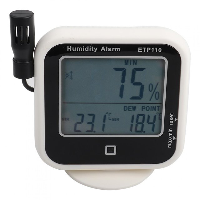 Dew Point Meter, Thermo Hygrometer Easy Operation For Warehouse For Home Applications
