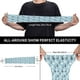 thumbnail image 3 of Balery Black White Gray Rabbit Mangas Refrescantes para Brazos para Hombre y Mujer – Transpirables y Absorbentes de Humedad para Mujeres, Hombres y Niños, 3 of 7