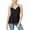 Black - deepblack, variant on bar III Womens Asymmetrical Knit Blouse, White, X-Small
