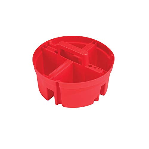 Bucket Boss Super Stacker Small Partys Tray in Red, 15054
