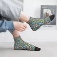 thumbnail image 2 of Rocae Foxes and Birds in Forest for Premium Adult Socks,Comfortable, Breathable, and Durable Socks, Perfect for Everyday Wear, 2 of 7