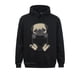 thumbnail image 2 of Sudadera con capucha de bolsillo con diseño de patas de pug, para amantes de los perros, para hombres y mujeres, regalo, para motociclistas, ropa gótica, 2 of 4
