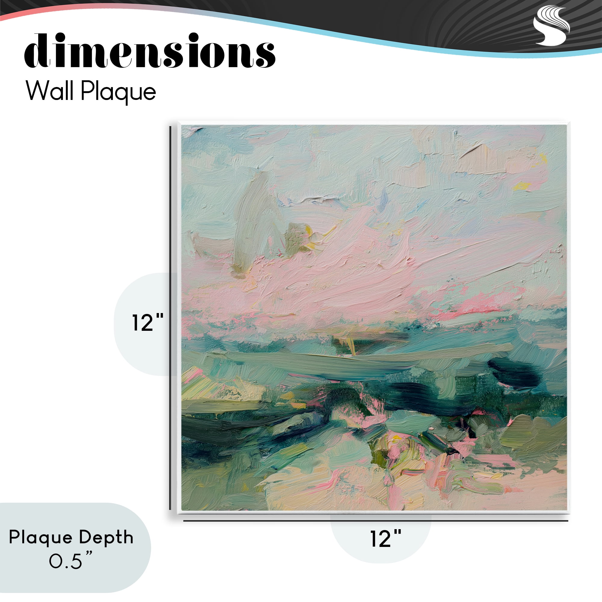 Stupell Industries Nature's Palette Atmosphere Wall Plaque Art, design by Svetlana Aleynikova
