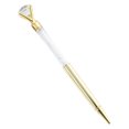 thumbnail image 1 of CSChome Ballpoint Pen Glitter Half Transparent Ballpoint Pen with Replaceable Refill Portable Writing Tool for Students, 1 of 6