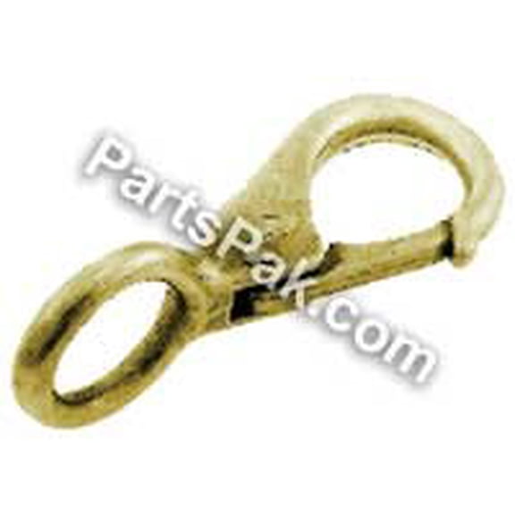 New Fast Eye Boat Snaps - Brass sea-dog Line 139120-1 0 2-1/8" x 1/4" x C 7/16"