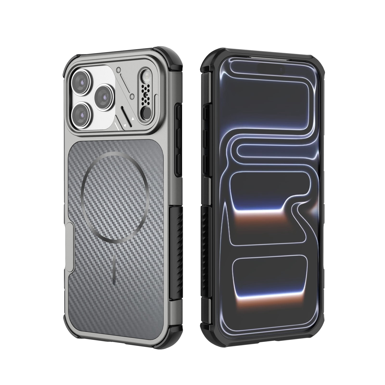 Hybrid Dual Layer iPhone 15 Case (Pink) Camera Lens Protection 360