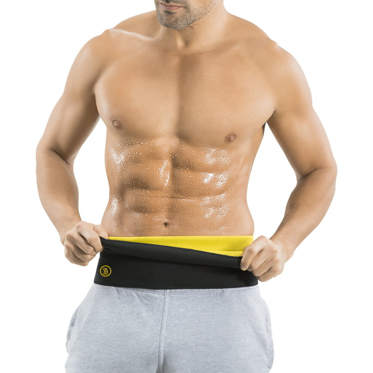 Hot Shapers Thermal Hot Belt for Men - Slimming Compression and Calorie  Burning Activewear