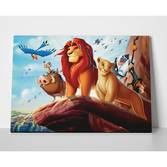 The Lion King Movie Poster or Wrapped Canvas