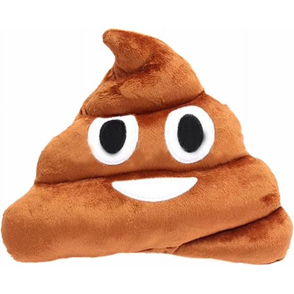 HSHDLDF Etosell Stuffed Pillow Cushion Emoji Poop Shaped Smiley Face Doll Toy