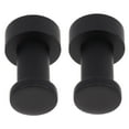 thumbnail image 4 of LITINKIMI Shower Towel Hooks Simple and Practical Black 2Pcs 1.2x0.7x0.7In, 4 of 8