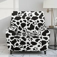 thumbnail image 2 of Kuiaobaty Daisy Flower Pattern Reclining Sofa Slipcover for Living Room Recliner Chair Cover with Elastic Bottom Stain Resistant Reclining Slipcover Washable Recliner Couch Cover Nonslip, 2 of 8