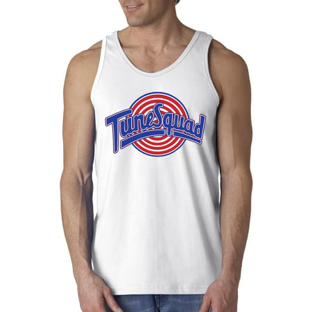 New Way 487 - Men's Tank-Top Tune Squad Space Jam Basketball (Best College Basketball Team Names)