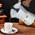 thumbnail image 2 of Dioche 6 Cups Coffee Maker, Aluminum Espresso Maker, Espresso Maker Aluminum Moka Pot, For Latte For Cappuccino, 2 of 8