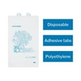 thumbnail image 4 of McKesson Bedside Bags with Adhesive Tabs, Floral Design - 7 in x 11.5 in, 100 Count, 20 Packs, 2000 Total, 4 of 9