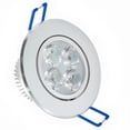 thumbnail image 4 of Foco Empotrable De Luz De Techo Led Regulable De 4 * 1W Luz Blanca Fría 100-140V Scienceny HA024775-01, 4 of 6