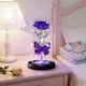 thumbnail image 5 of CaiYueKe LED Rose Night Light with Butterflies Glass Dome Preserved Flower Romantic Gift for Women Valentine's Day Birthday Christmas Home Decor, 5 of 8